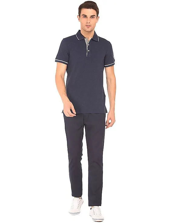 Gant Heathered Pique Polo Shirt