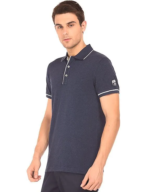 Gant Heathered Pique Polo Shirt