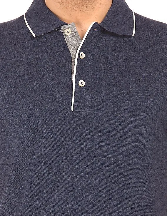 Gant Heathered Pique Polo Shirt