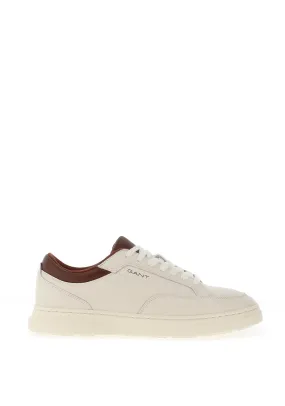 Gant Joree Trainers, White & Cognac