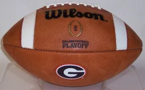 GEORGIA BULLDOGS GAME MODEL AUTHENTIC WILSON COLLEGE FOOTBALL PLAYOFF FOOTBALL