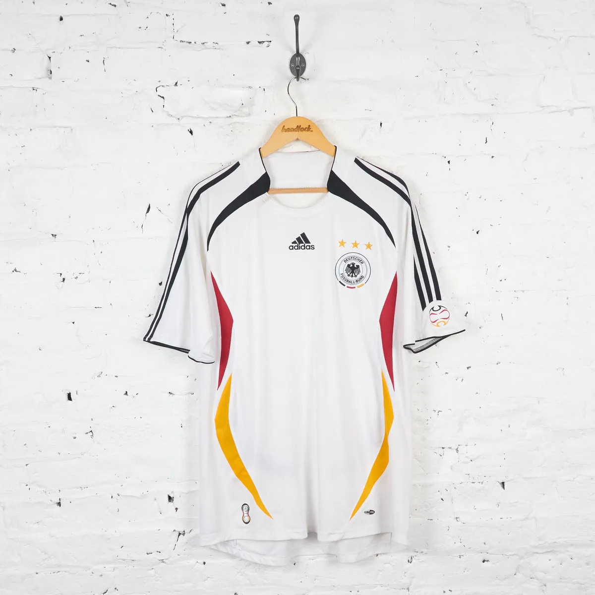 Germany 2005 Adidas Home Football Shirt - White - L