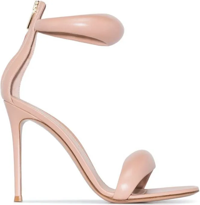 Gianvito Rossi Bijoux 105mm padded sandals Pink