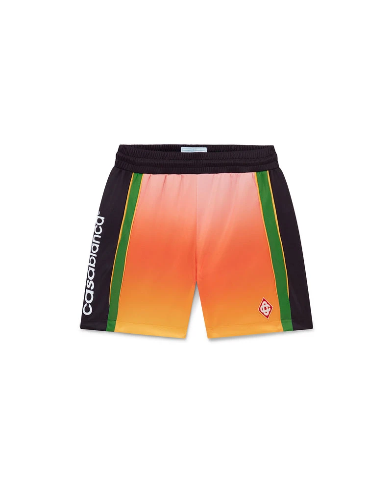 --Gradient Football Shorts-