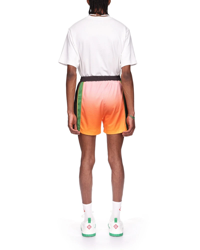 --Gradient Football Shorts-