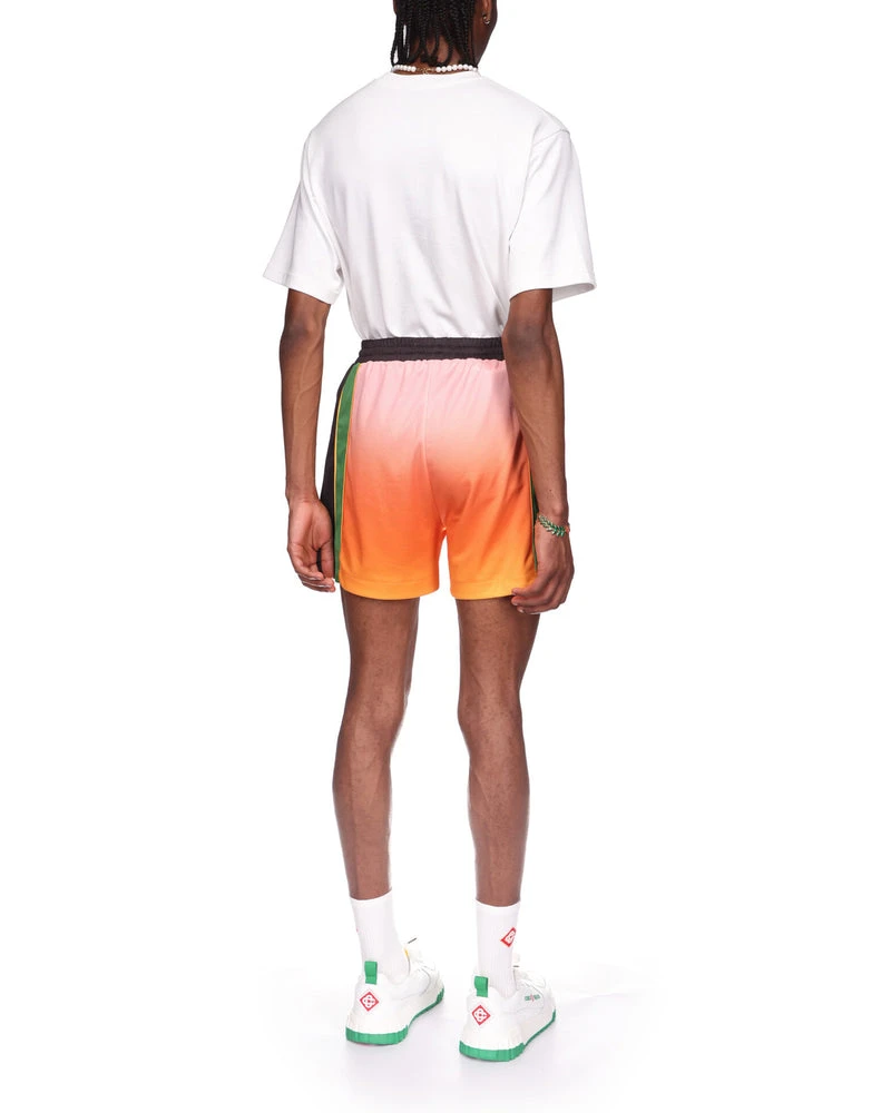 --Gradient Football Shorts-