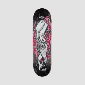 Heathen Moby vs Kraken Squarehead Skateboard Deck - 8.375