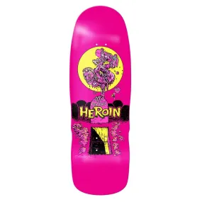 Heroin Skateboards Dead Dave Zombie Mutant Skateboard Deck 10.4