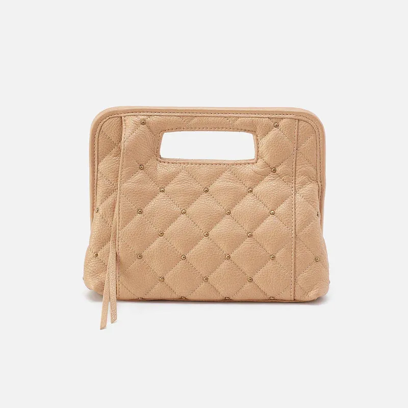 Hobo Ace Clutch Dusty Gold