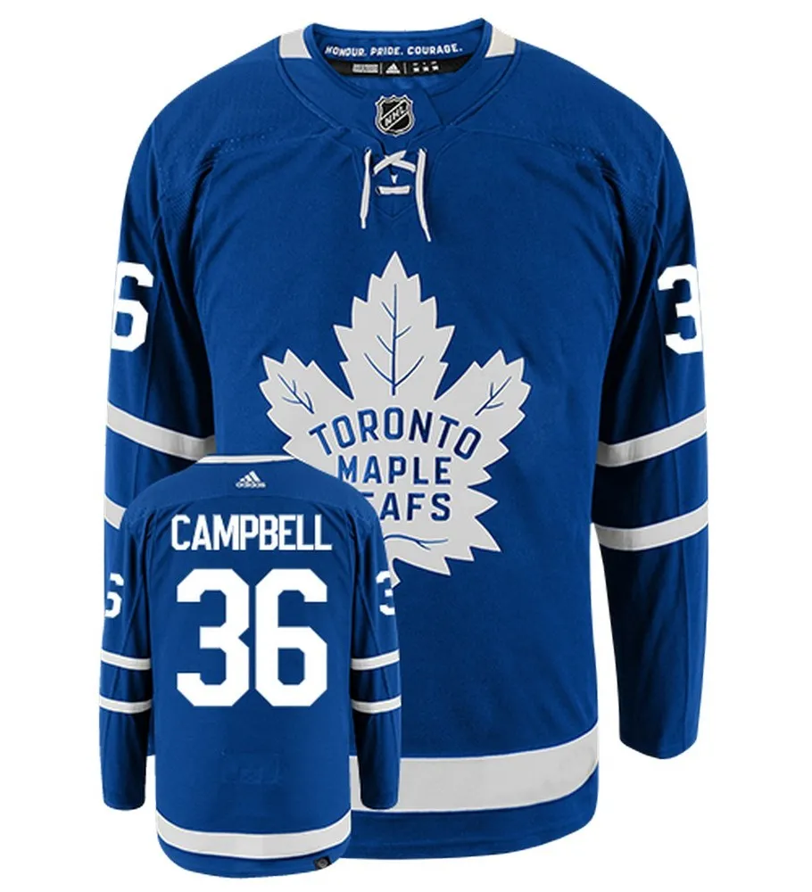 Jack Campbell Toronto Maple Leafs Adidas Primegreen Authentic NHL Hockey Jersey     