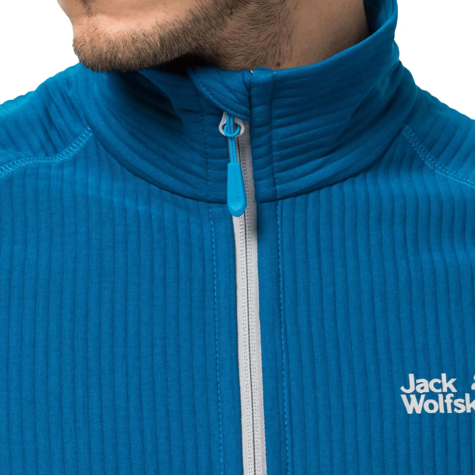 Jack Wolfskin Mens Active Tongari Mid Layer Fleece Jacket