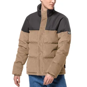 Jack Wolfskin Mens Nature Corduroy Water Repellent Jacket - Beige