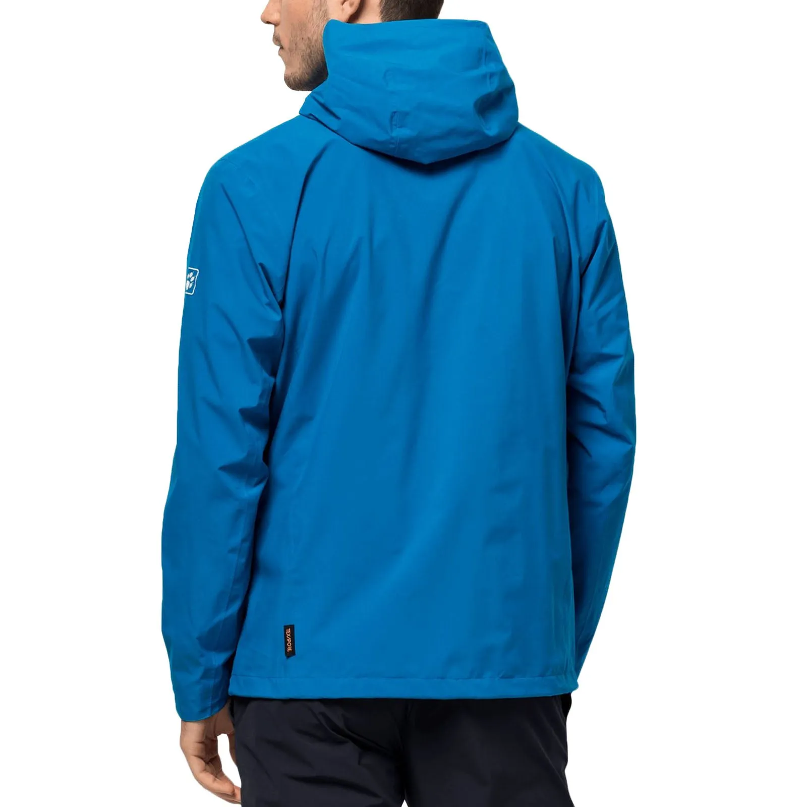 Jack Wolfskin Mens Pack & Go Waterproof Jacket Coat