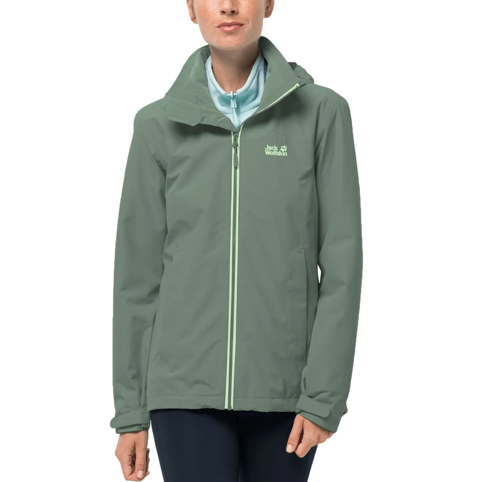 Jack Wolfskin Womens Evandale Hardshell Waterproof Jacket