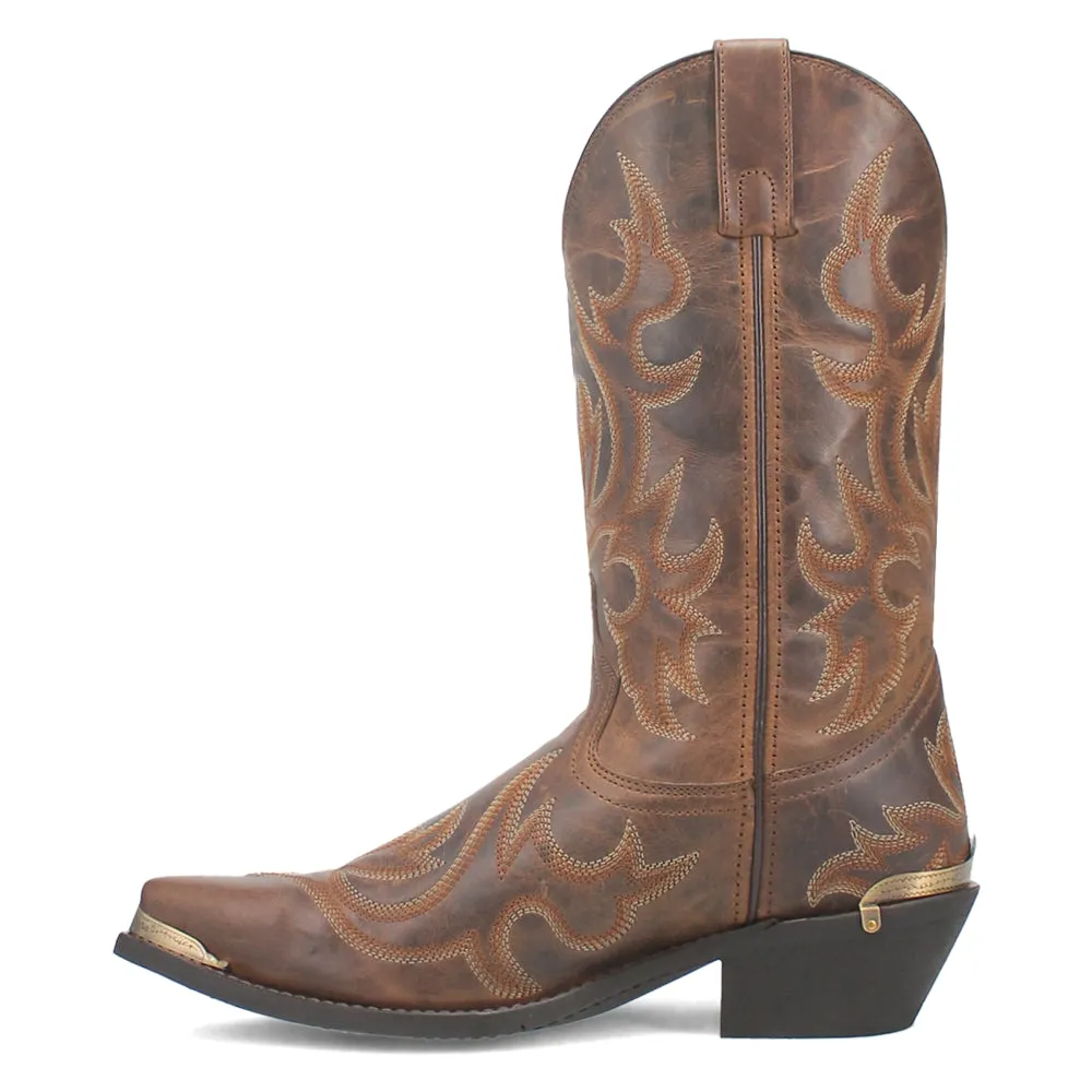 Jameson Embroidered Snip Toe Cowboy Boots