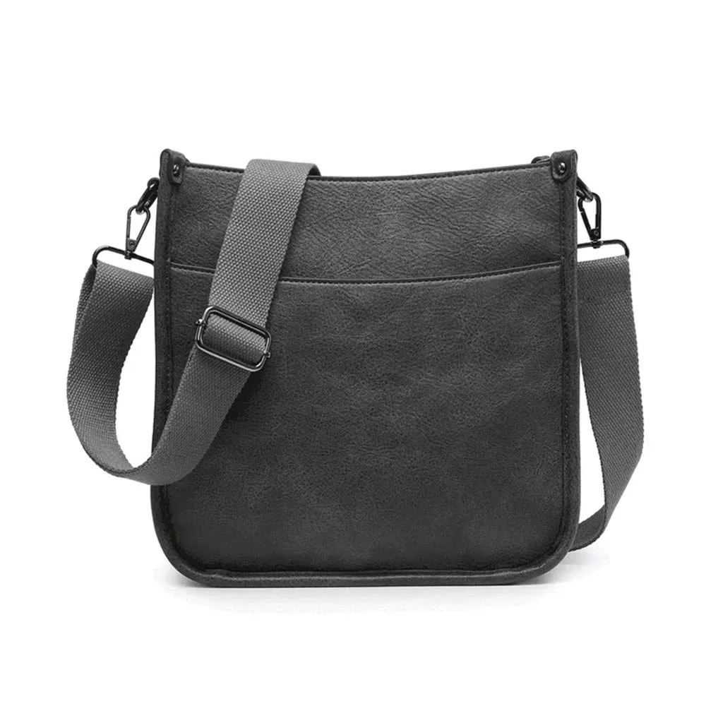 JEN & CO POSIE CROSSBODY BAG BLACK