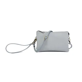 JEN & CO RILEY CROSSBODY BAG GREY/BLUE