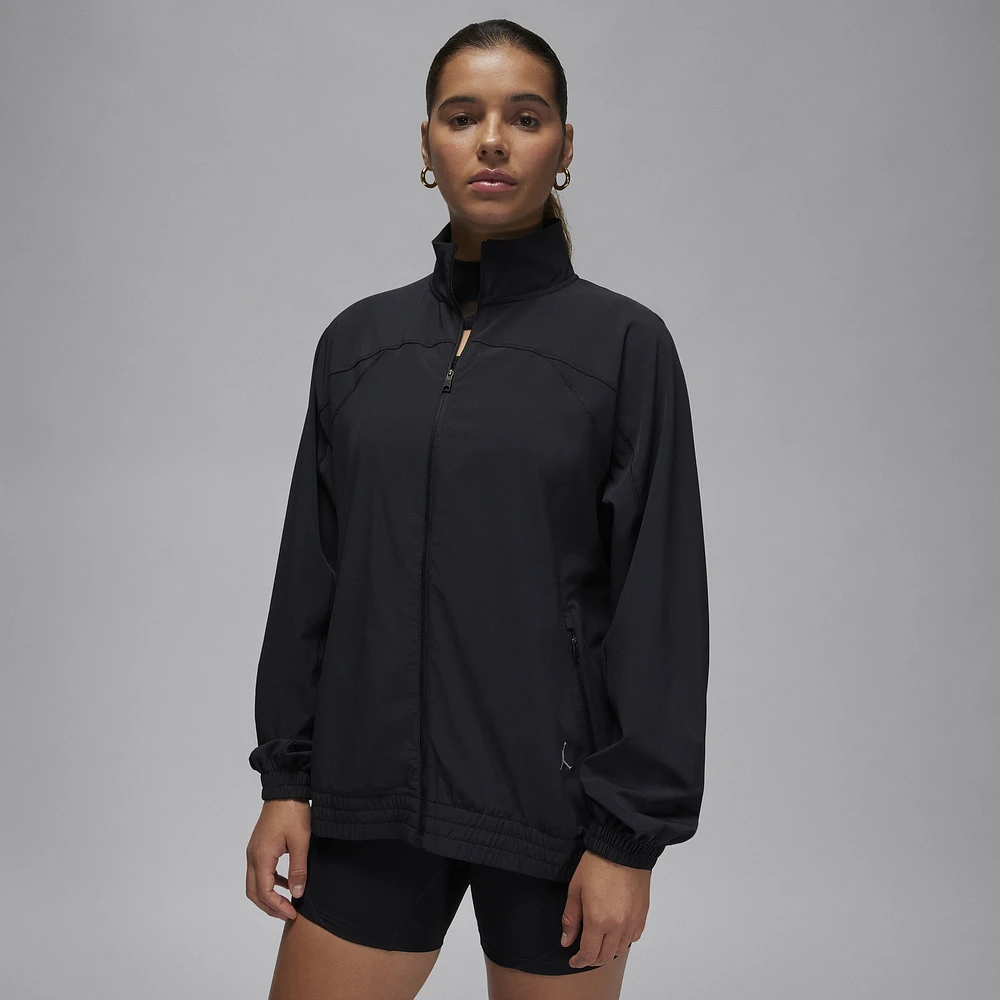 Jordan Womens SPT Dri-FIT Woven Jacket - Black/Off Noir