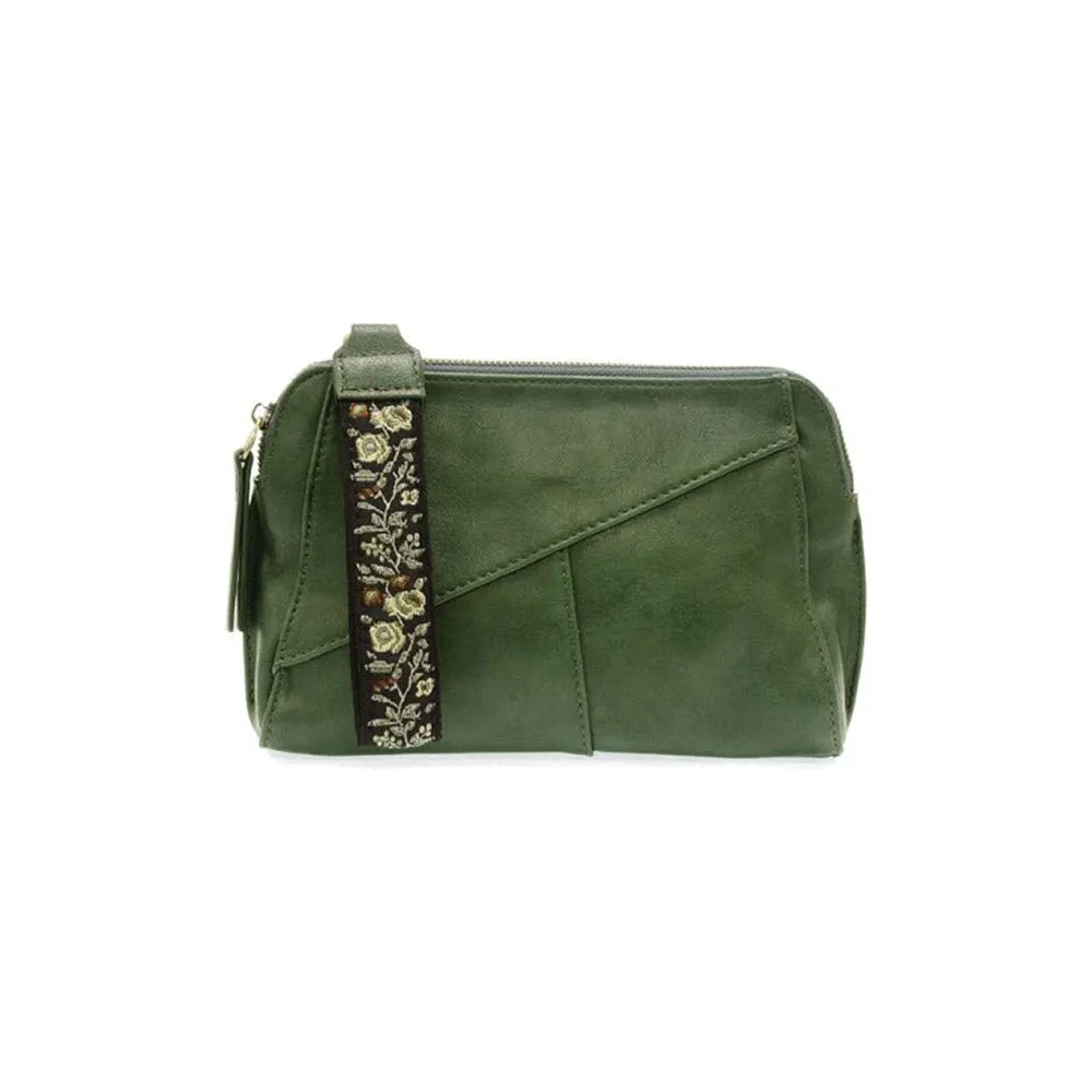 JOY SUSAN GIGI CROSSBODY BAG DARK PINE