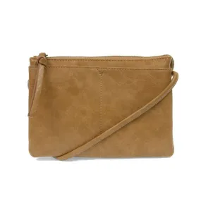 JOY SUSAN LIV MULTI POCKET CROSSBODY BAG LATTE