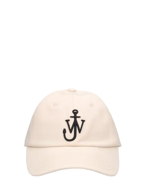 JW Anderson   Logo cotton baseball cap 