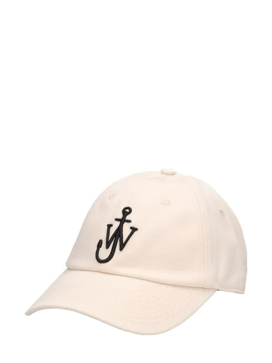 JW Anderson   Logo cotton baseball cap 