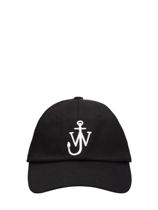 JW Anderson   Logo cotton baseball cap 