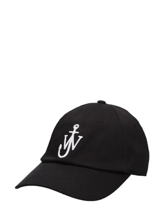 JW Anderson   Logo cotton baseball cap 