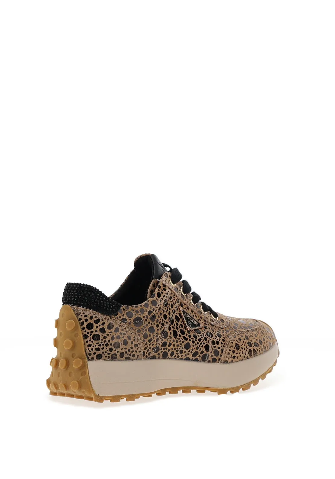 Kate Appleby Royston Animal Print Trainers, Leopard Print