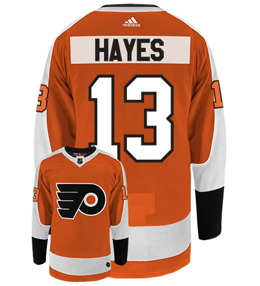 Kevin Hayes Philadelphia Flyers Adidas Authentic Home NHL Hockey Jersey     