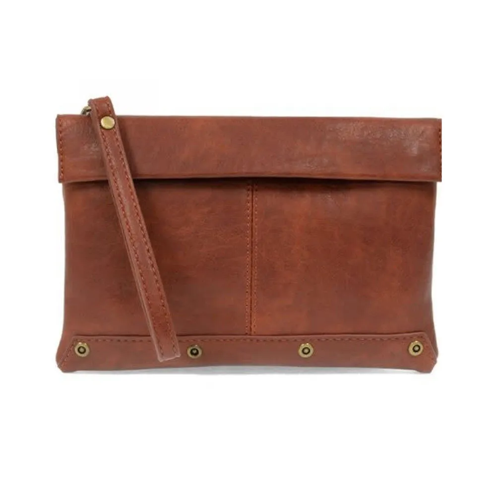 KIARA FOLDOVER CROSSBODY BAG SADDLE