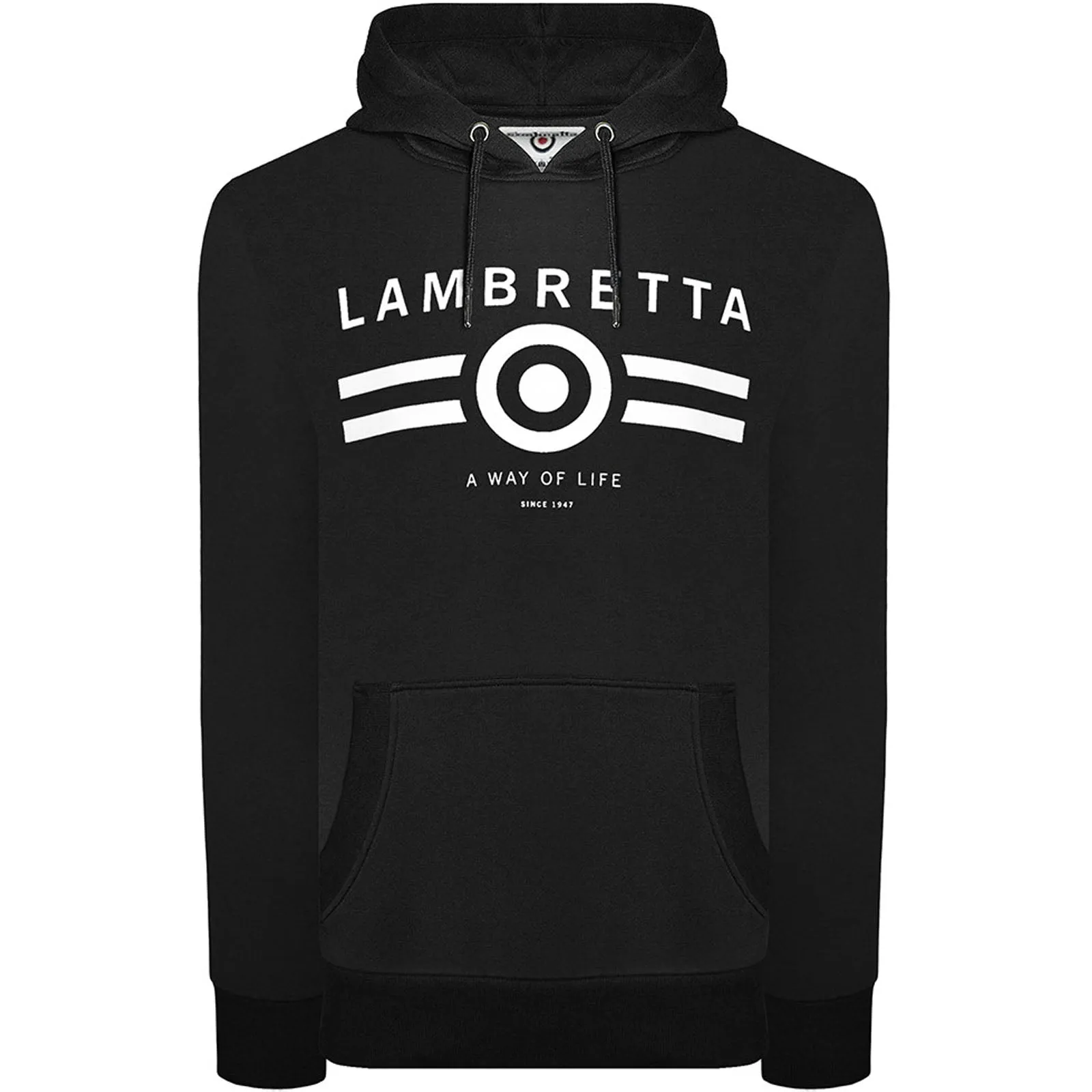 Lambretta Mens Logo Hoodie