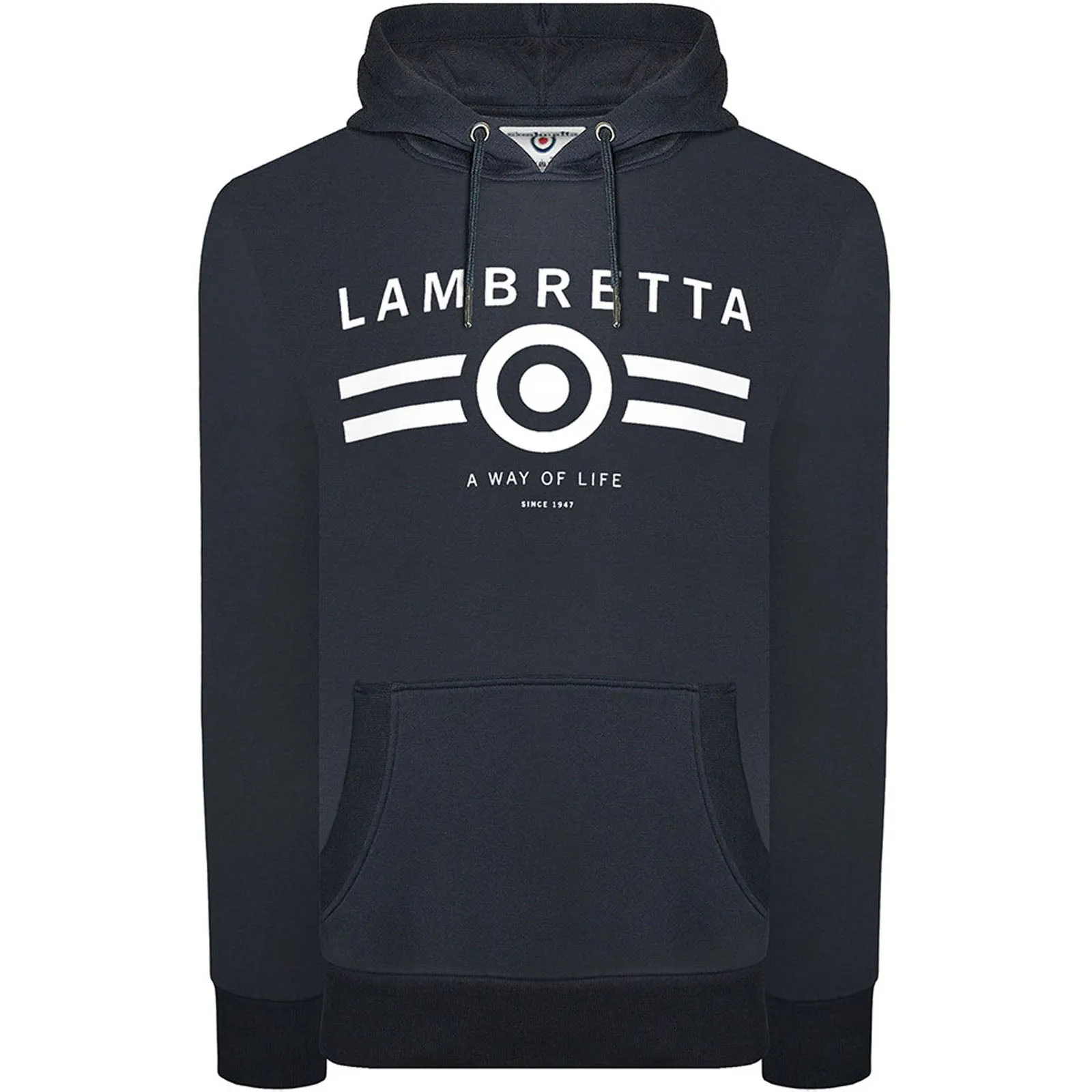 Lambretta Mens Logo Hoodie