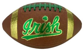 Limited Edition Notre Dame “Shamrock” Collectors Football