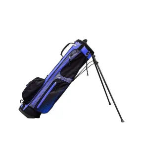 Longridge Golf Club Stand Bag (Black/Navy) (One Size) - UTRD2241