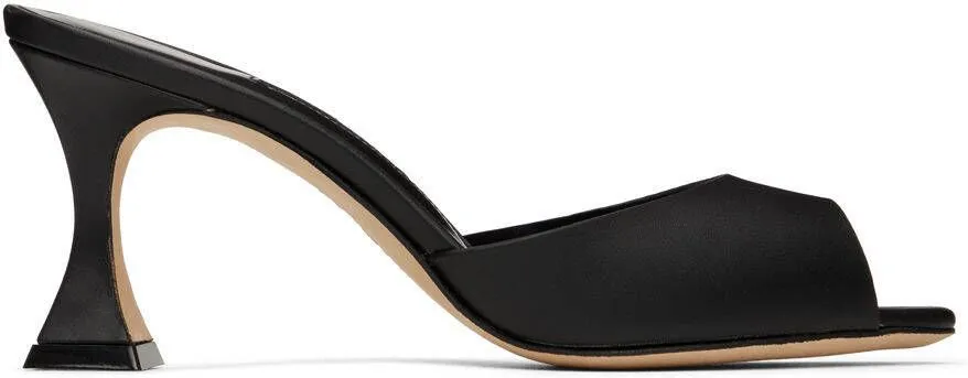 Manolo Blahnik Black Jadarona 70 Heeled Sandals