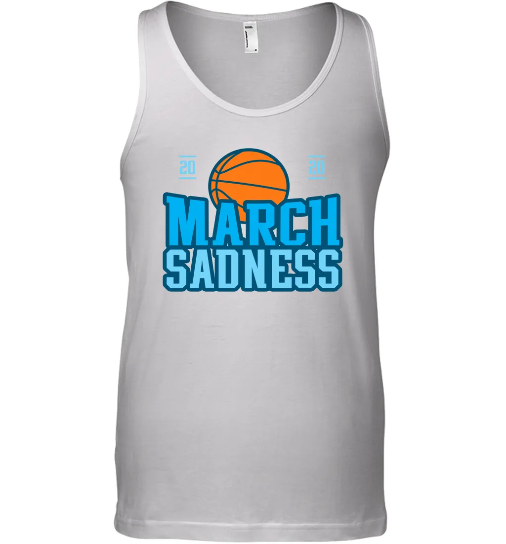 March Sadness March Madness 2020 Basketball Coronacation Tank Top