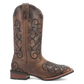 Margo Embroidered Square Toe Cowboy Boots