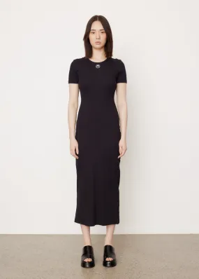 Marine Serre -  Rib Tube Dress - Dress