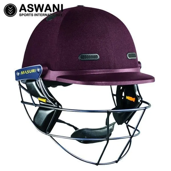 Masuri Vision Series Test Cricket Helmet, with Steel Grille, Junior