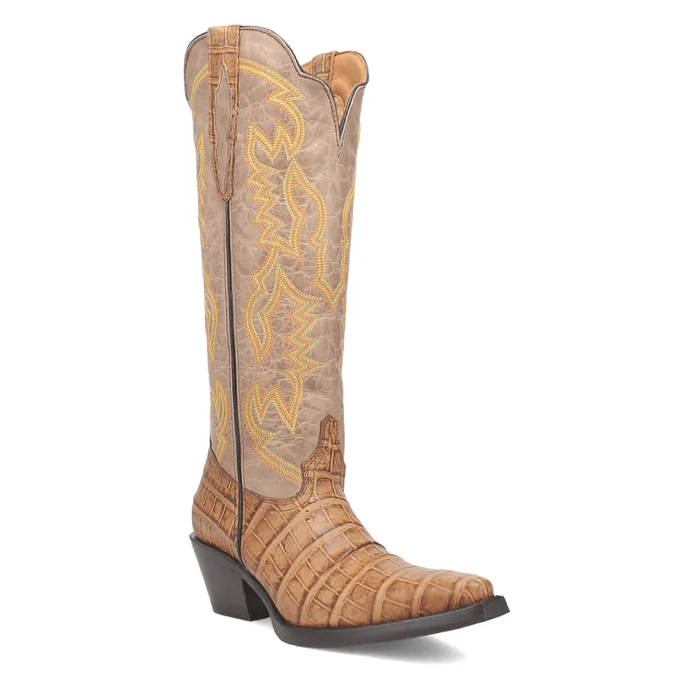 Matilda Caiman Snip Toe Cowboy Boots