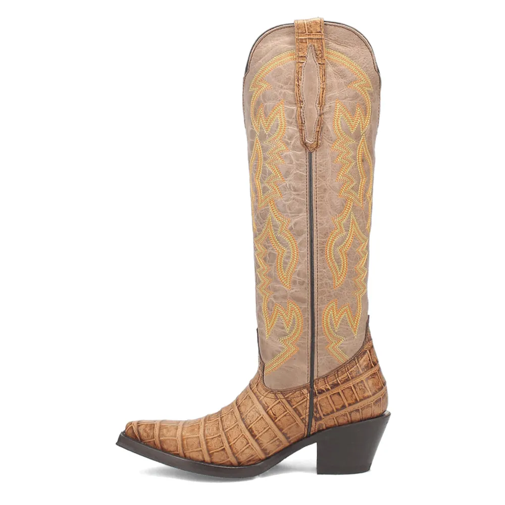 Matilda Caiman Snip Toe Cowboy Boots