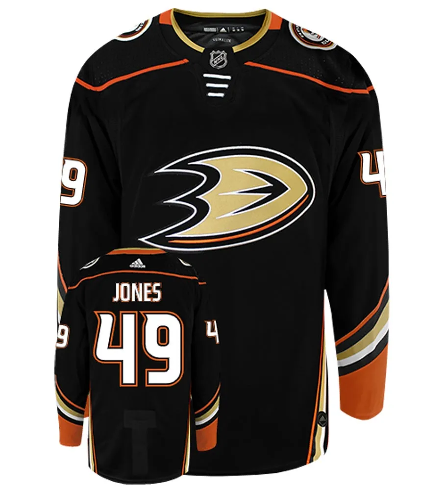 Max Jones Anaheim Ducks Adidas Authentic Home NHL Hockey Jersey     