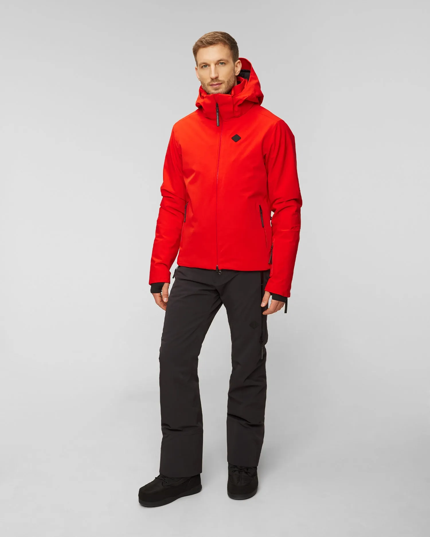 Men's red jacket J.Lindeberg Omnia SMOW08874-g135