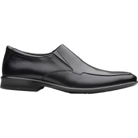 Men's Clarks Bensley Step Black Leather