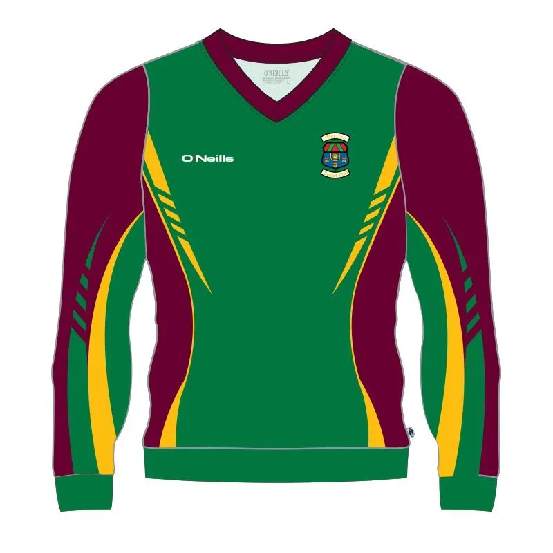 Merrion Cricket Club Long Sleeve Slipover Kids (Green)