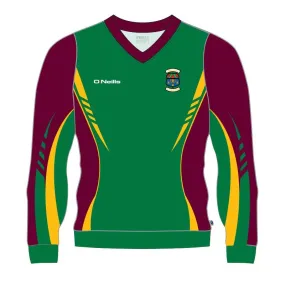 Merrion Cricket Club Long Sleeve Slipover Kids (Green)