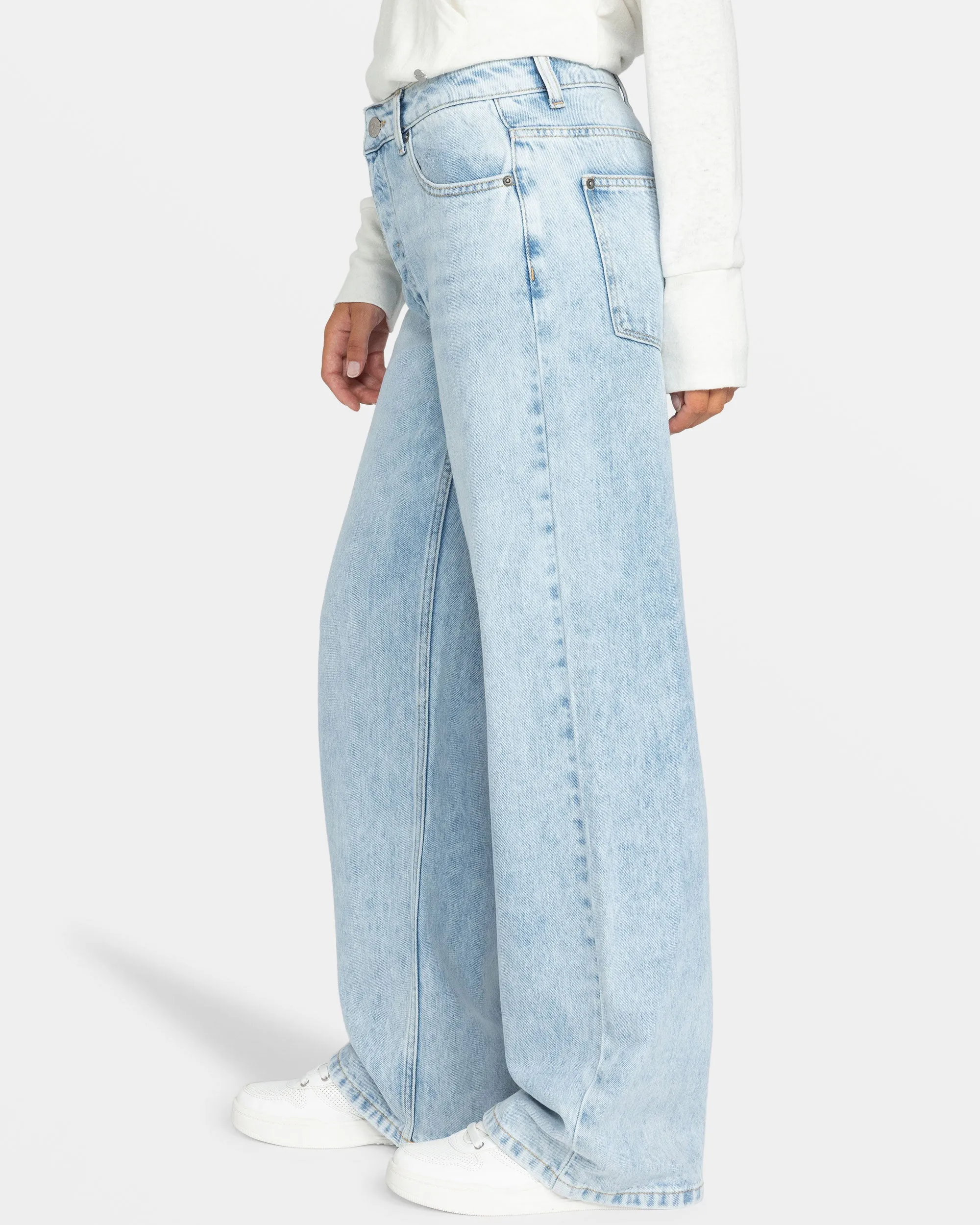 Milla Baggy Jeans - Glacier