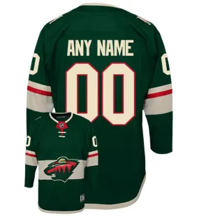 Minnesota Wild NHL Premier Youth Replica Home NHL Hockey Jersey     