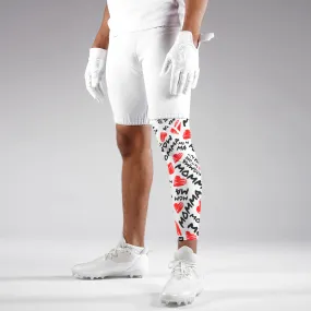 Momma Pattern Football Pro Leg Sleeve